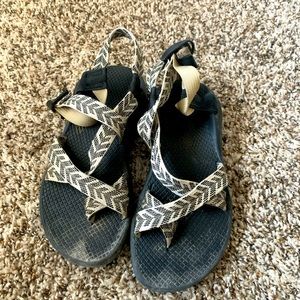 Cute Black and White Chacos